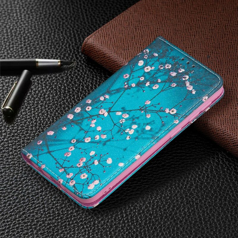 Bescherming Hoesje voor Samsung Galaxy A20e Folio-hoesje Bloeiende Takken