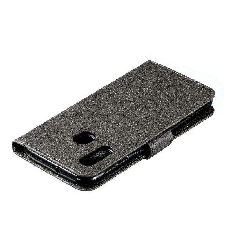 Flip Case voor Samsung Galaxy A20e Kunstleer Leef Je Droom