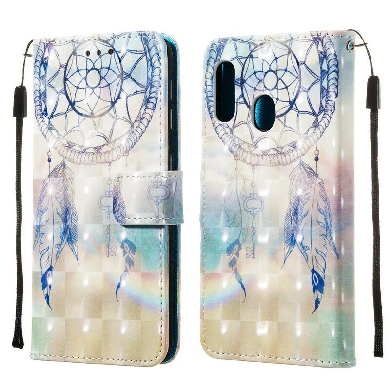 Folio-hoesje voor Samsung Galaxy A20e / A10e Aquarel Dromenvanger