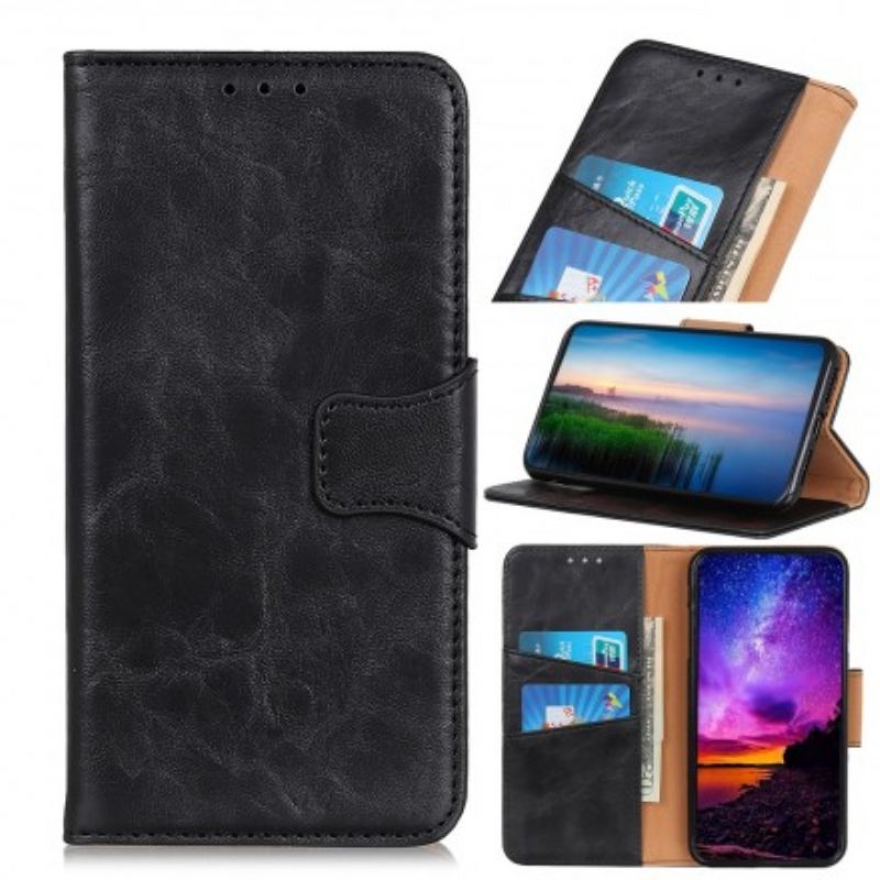 Folio-hoesje voor Samsung Galaxy A20e Flip Case Dubbelzijdige Magnetische Flap