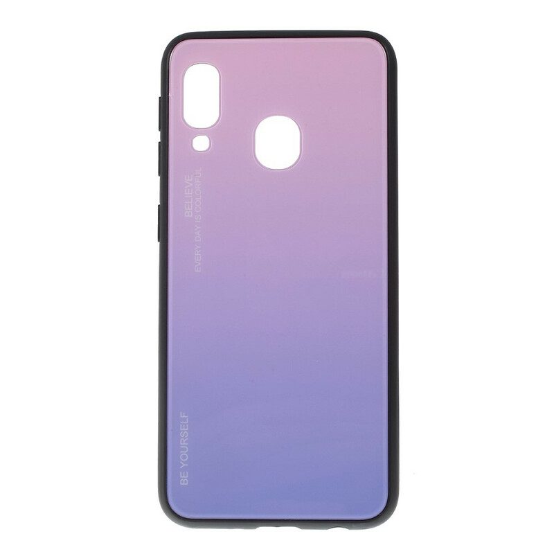 Hoesje voor Samsung Galaxy A20e Gegalvaniseerde Kleur