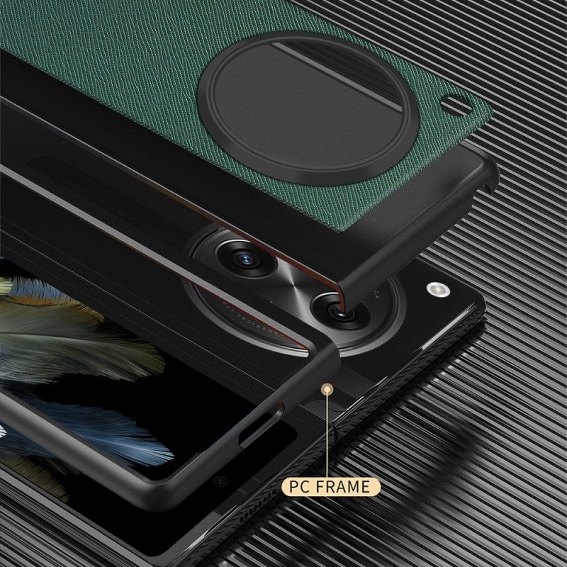 Cover Hoesje Oneplus Open Telefoonhoesje Open Geweven Structuur