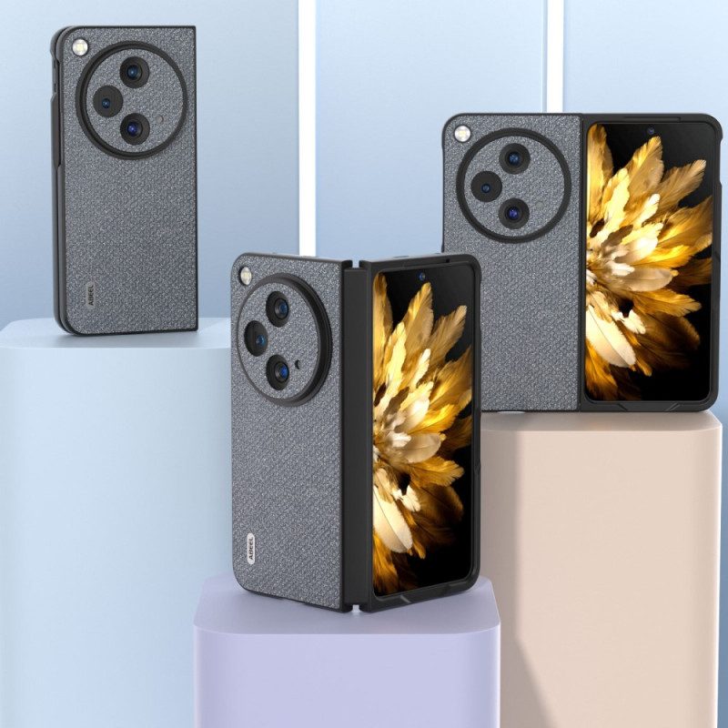 Hoesje Oneplus Open Abeel Lederen Stijl