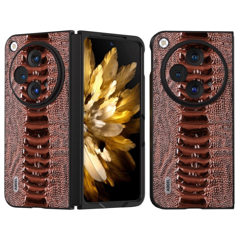 Hoesje Oneplus Open Croco Abeel