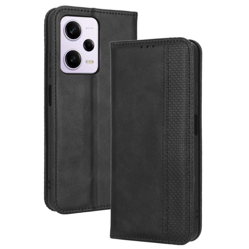 Bescherming Hoesje voor Xiaomi Redmi Note 12 Pro Plus Folio-hoesje Vintage