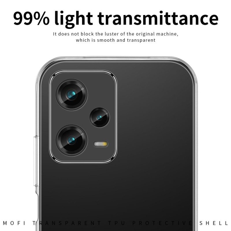 Hoesje voor Xiaomi Redmi Note 12 Pro Plus Transparante Mofi