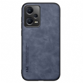 Telefoonhoesje voor Xiaomi Redmi Note 12 Pro Plus X&e Ledereffect Leer