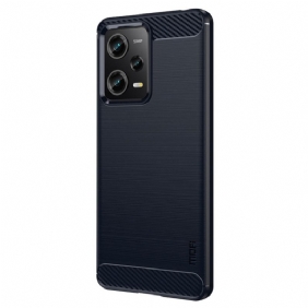 Hoesje voor Poco X5 Pro 5G Mofi Geborsteld Koolstofvezel