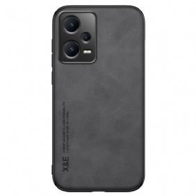 Telefoonhoesje voor Poco X5 Pro 5G X&e Ledereffect Leer