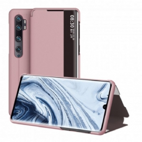 Bescherming Hoesje voor Xiaomi Mi Note 10 Lite Getextureerd Kunstleer