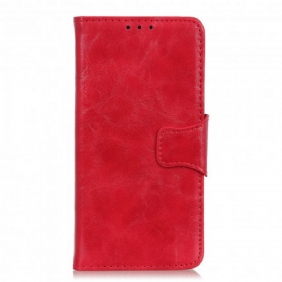 Folio-hoesje voor Xiaomi Mi Note 10 Lite Split Lederen Omkeerbare Sluiting