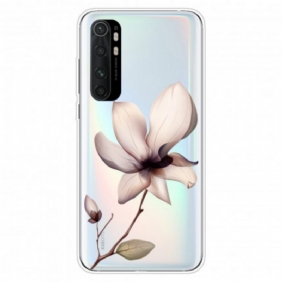 Hoesje voor Xiaomi Mi Note 10 Lite Zuivere Roze Bloem