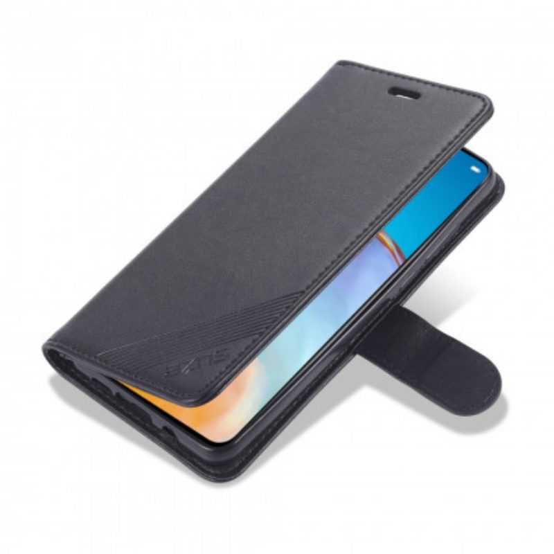 Leren Hoesje voor Xiaomi Mi Note 10 Lite Azns Kunstleer