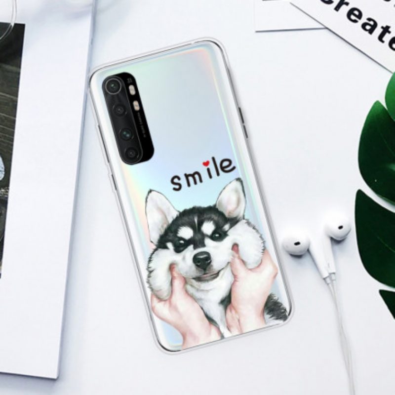 Telefoonhoesje voor Xiaomi Mi Note 10 Lite Lach Hond