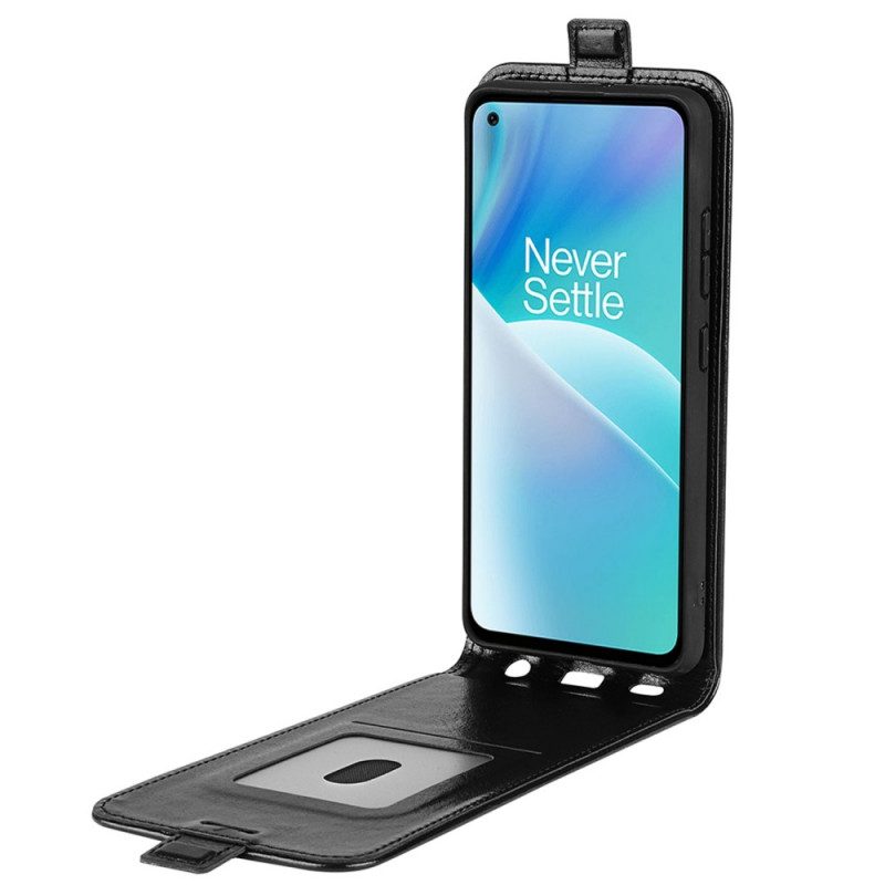 Flip Case voor OnePlus Nord 2T 5G Folio-hoesje Verticale Klep