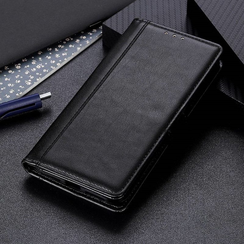 Flip Case voor OnePlus Nord 2T 5G Stijl Leer