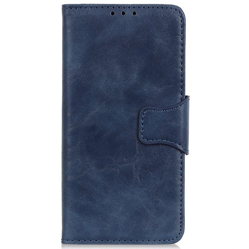 Folio-hoesje voor OnePlus Nord 2T 5G Vintage Gespleten Leer