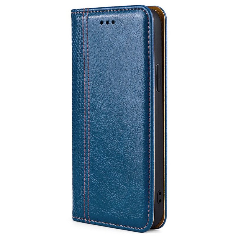 Leren Hoesje voor OnePlus Nord 2T 5G Vintage-stijl