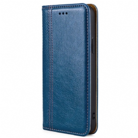 Leren Hoesje voor OnePlus Nord 2T 5G Vintage-stijl