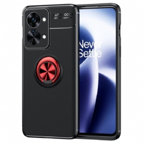 Telefoonhoesje voor OnePlus Nord 2T 5G Auto Focus Ultieme Ervaring Roterende Ring