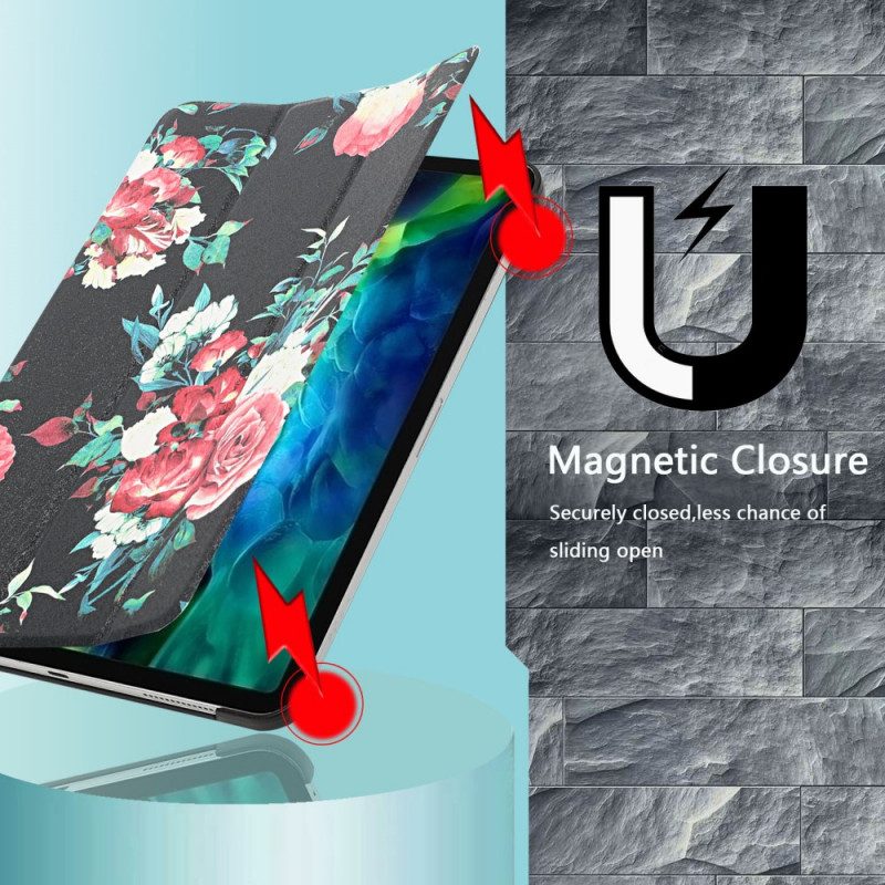 Bescherming Hoesje voor iPad Pro 11" (2021) Bloemen