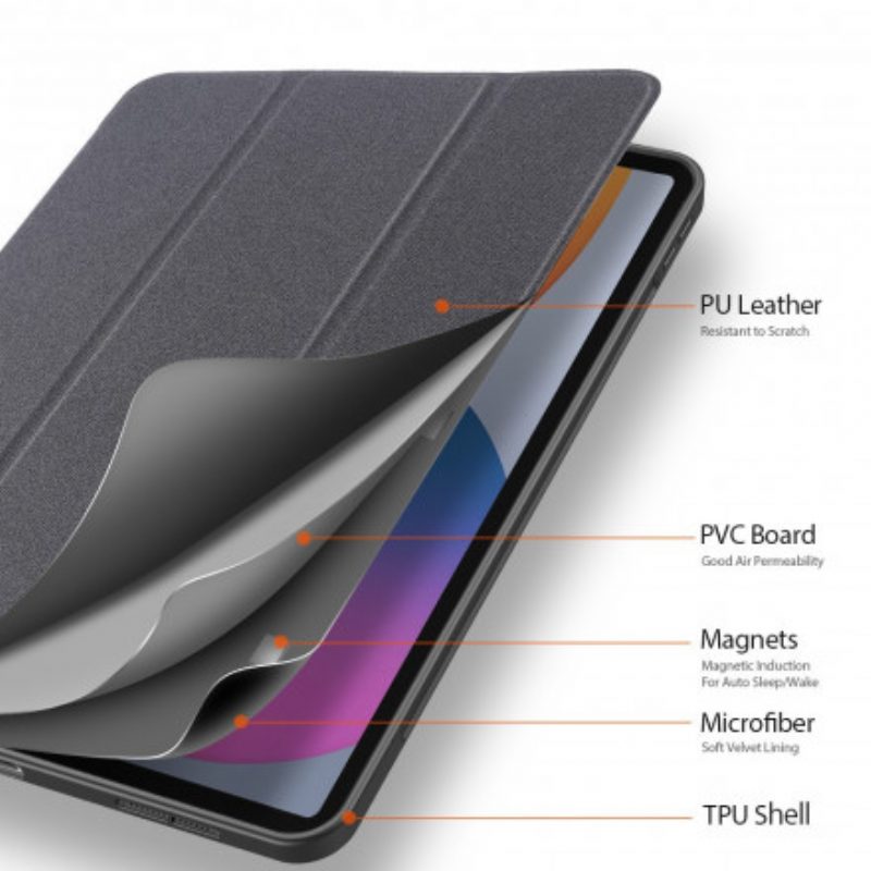 Bescherming Hoesje voor iPad Pro 11" (2021) Dux-ducis