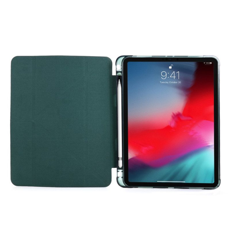 Bescherming Hoesje voor iPad Pro 11" (2021) Origami Van Kunstleer