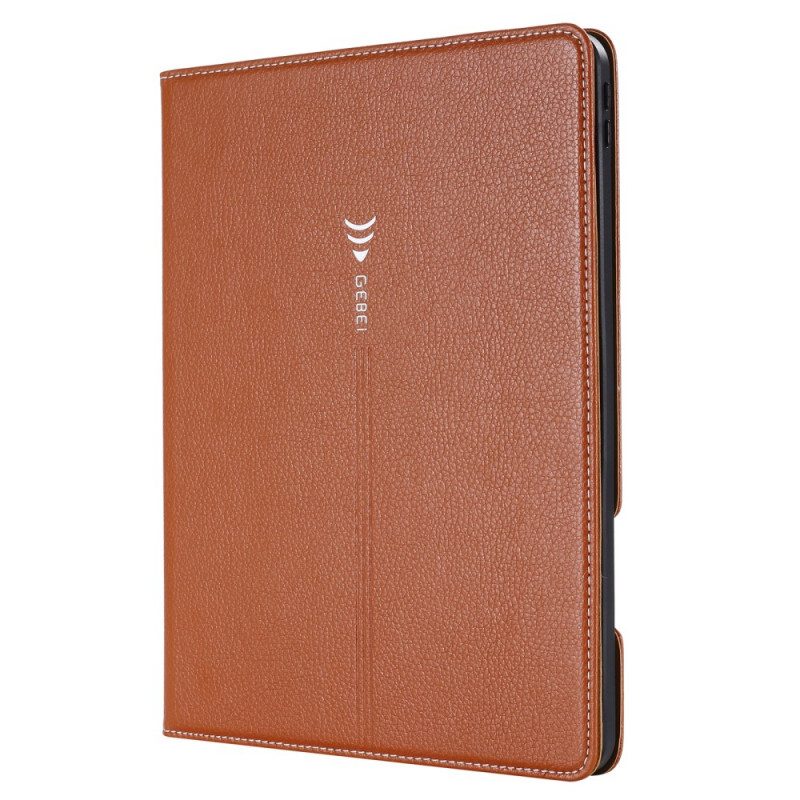 Case voor iPad Pro 11" (2021) Gebei Kunstleer Lychee