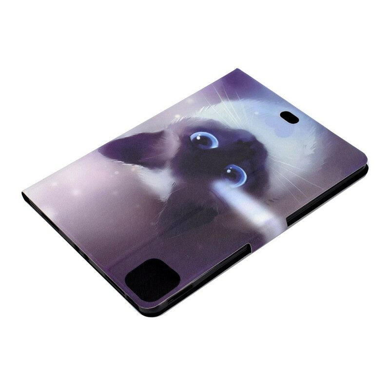 Flip Case voor iPad Pro 11" (2021) Blauwogige Kat