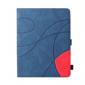 Flip Case voor iPad Pro 11" (2021) Tweekleurig Ontwerp