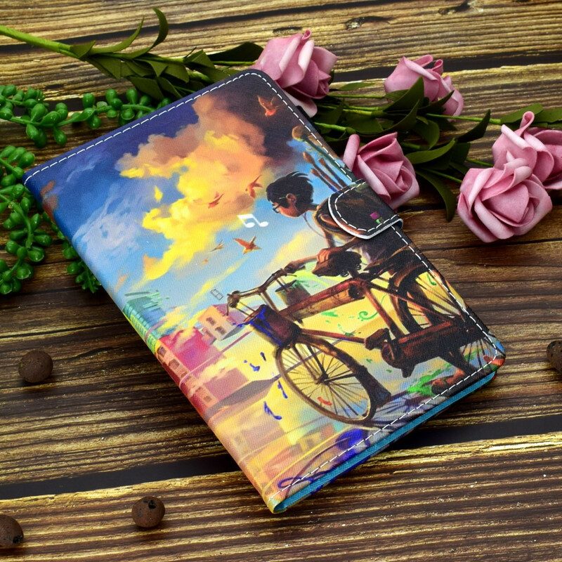 Folio-hoesje voor iPad Pro 11" (2021) Fiets Kunst