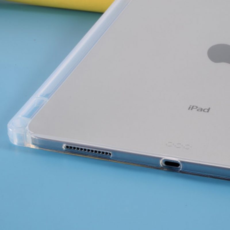 Hoesje voor iPad Pro 11" (2021) Transparante Siliconen Pennenhouder