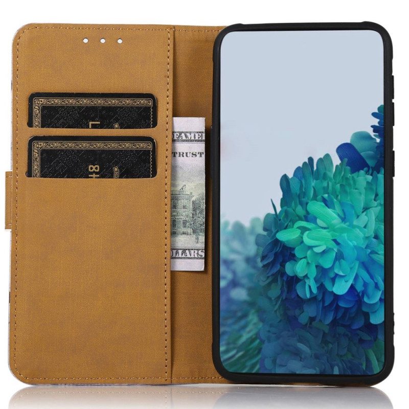 Flip Case voor OnePlus Nord CE 2 Lite 5G Dichters Eiffeltoren