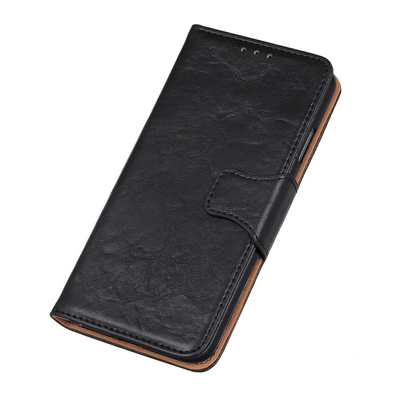 Flip Case voor OnePlus Nord CE 2 Lite 5G Gespleten Lederen Vintage Sluiting