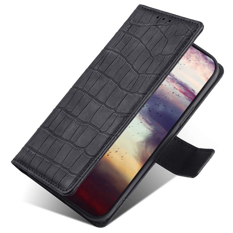 Folio-hoesje voor OnePlus Nord CE 2 Lite 5G Krokodillenhuidstijl