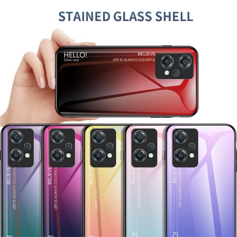 Hoesje voor OnePlus Nord CE 2 Lite 5G Gehard Glas Hallo