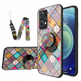 Hoesje voor OnePlus Nord CE 2 Lite 5G Lapwerk Magnetische Houder