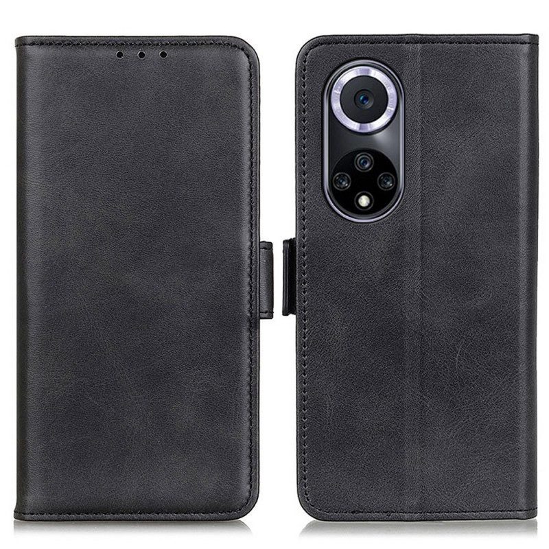 Folio-hoesje voor Honor 50 Flip Case Huawei Nova 9 Dubbele Klep