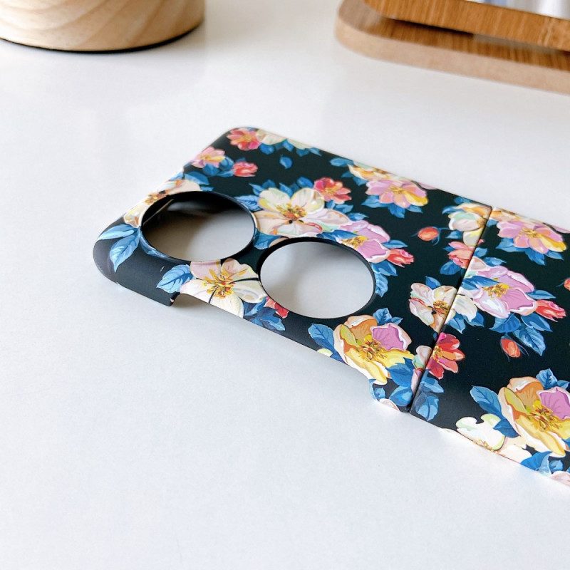 Hoesje voor Huawei P50 Pocket Bloemen