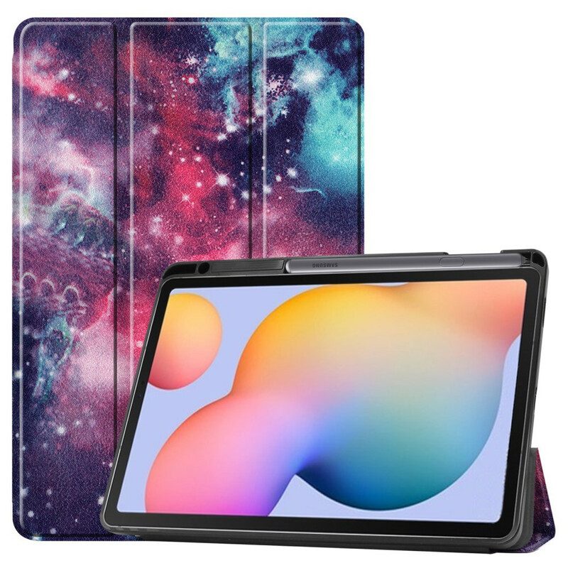 Bescherming Hoesje voor Samsung Galaxy Tab S6 Lite Ruimte Potloodhouder