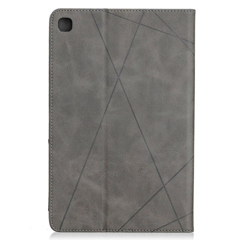 Case voor Samsung Galaxy Tab S6 Lite Geometrie Leereffect