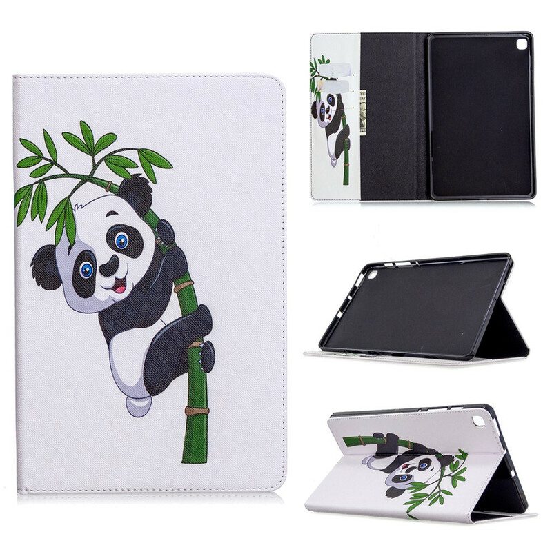 Case voor Samsung Galaxy Tab S6 Lite Panda Bamboe