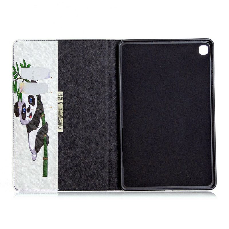 Case voor Samsung Galaxy Tab S6 Lite Panda Bamboe