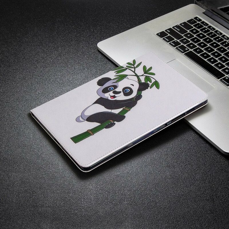 Case voor Samsung Galaxy Tab S6 Lite Panda Bamboe