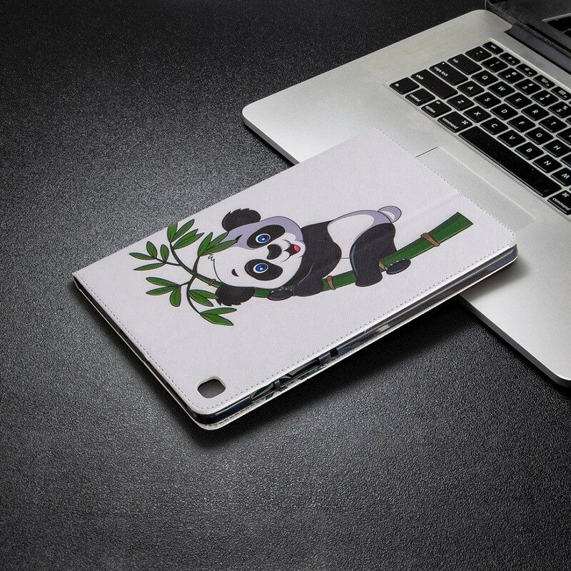 Case voor Samsung Galaxy Tab S6 Lite Panda Bamboe