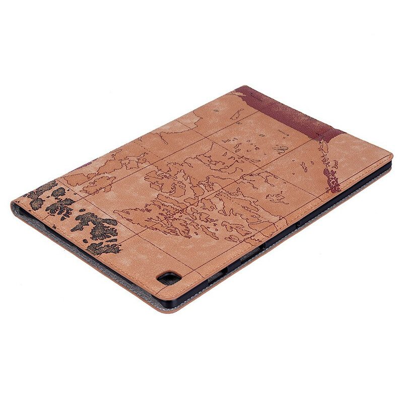 Case voor Samsung Galaxy Tab S6 Lite Vintage Kaart