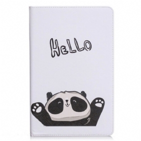 Cover voor Samsung Galaxy Tab S6 Lite Hallo Panda