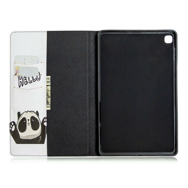 Cover voor Samsung Galaxy Tab S6 Lite Hallo Panda