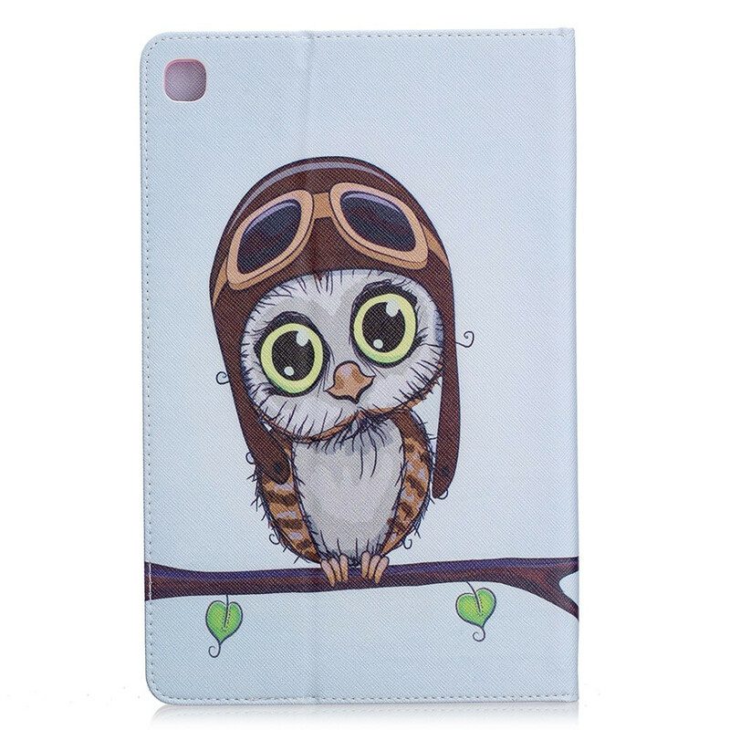 Cover voor Samsung Galaxy Tab S6 Lite Vliegenier Uil