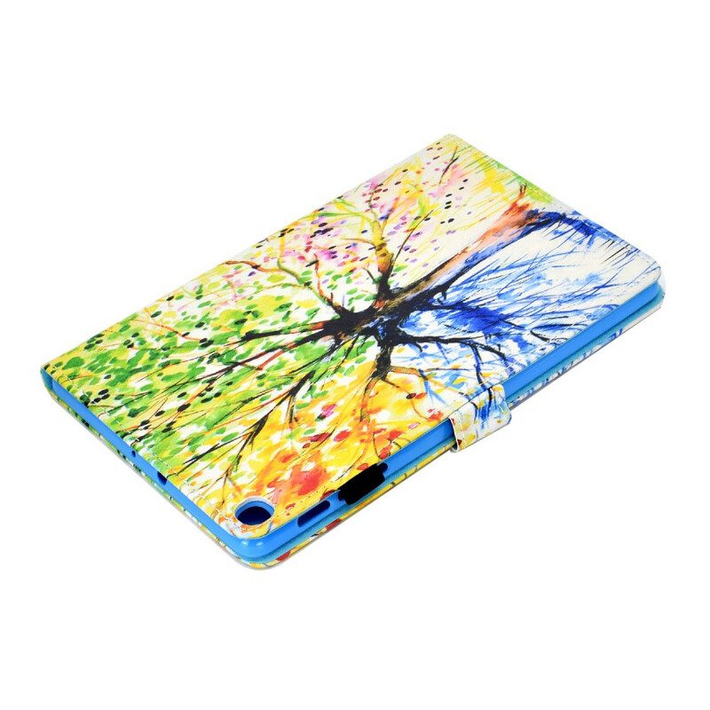 Flip Case voor Samsung Galaxy Tab S6 Lite Aquarel Boom